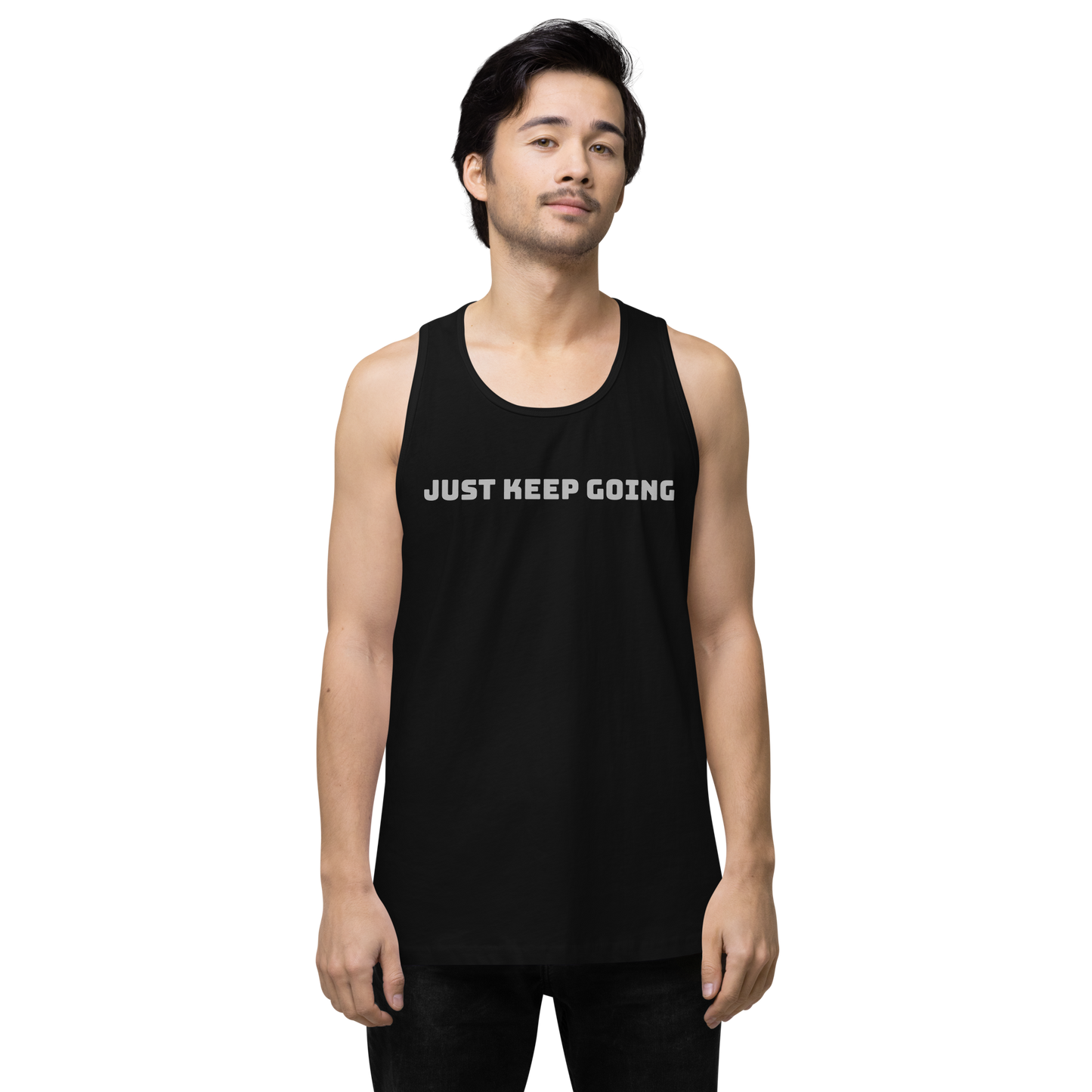 Men’s "Just Keep Going" Premium Tank Top