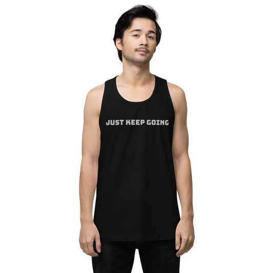 Men’s "Just Keep Going" Premium Tank Top