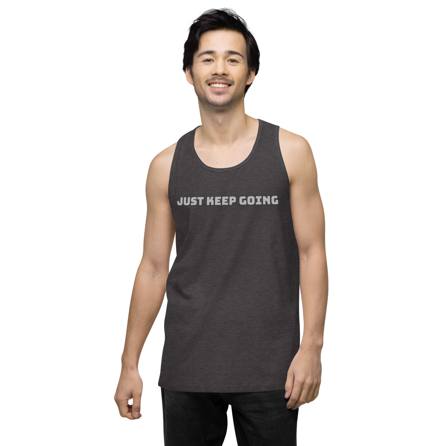 Men’s "Just Keep Going" Premium Tank Top