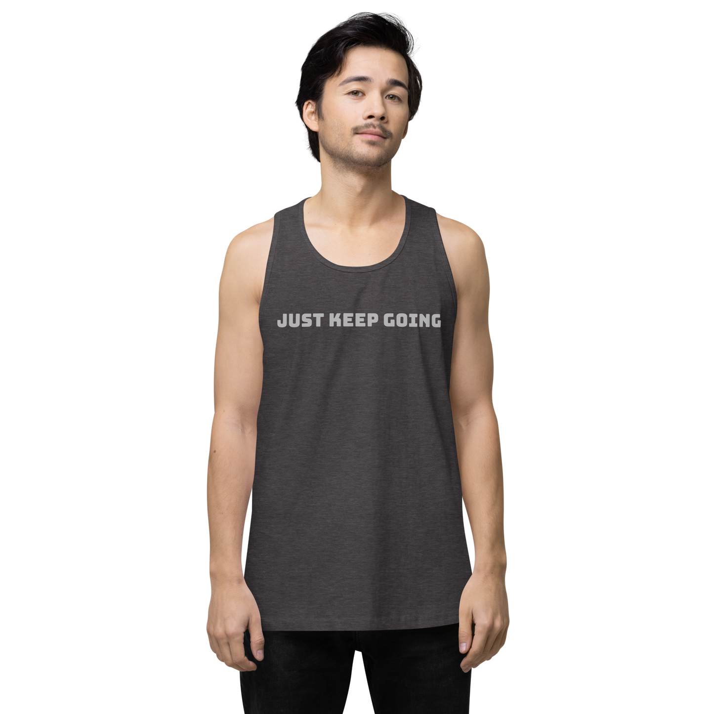 Men’s "Just Keep Going" Premium Tank Top