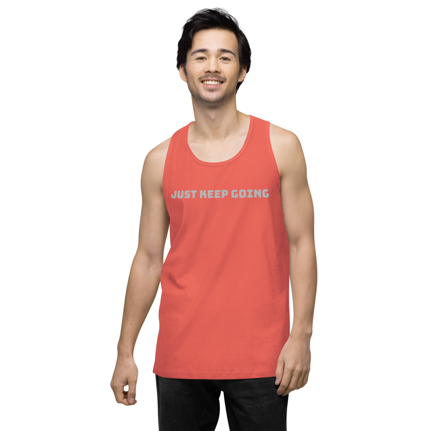 Men’s "Just Keep Going" Premium Tank Top