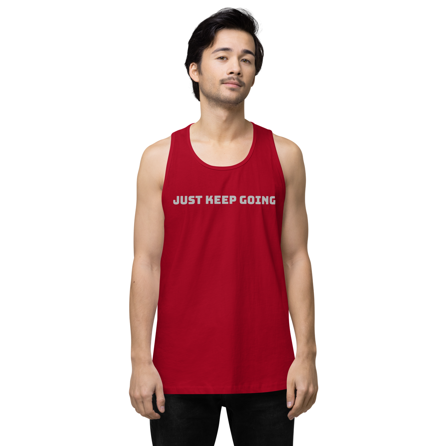 Men’s "Just Keep Going" Premium Tank Top