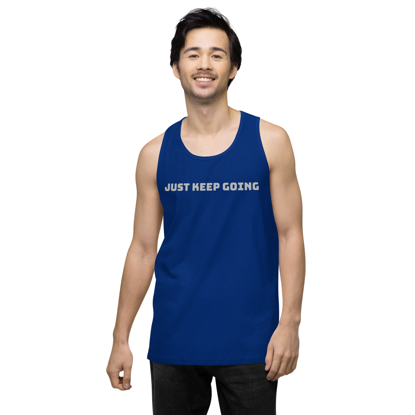 Men’s "Just Keep Going" Premium Tank Top