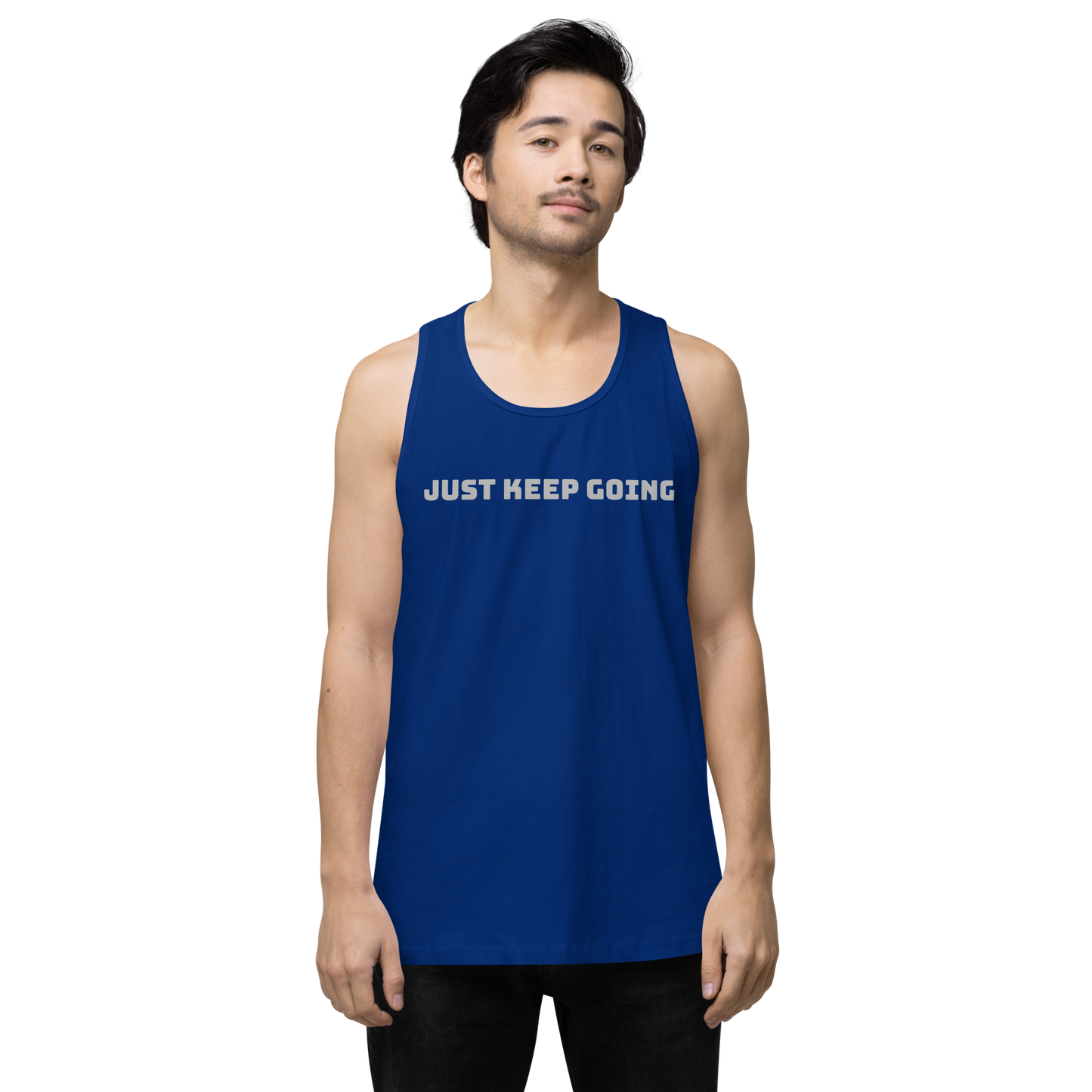 Men’s "Just Keep Going" Premium Tank Top