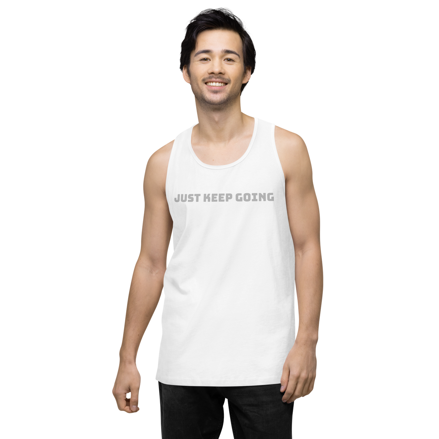 Men’s "Just Keep Going" Premium Tank Top