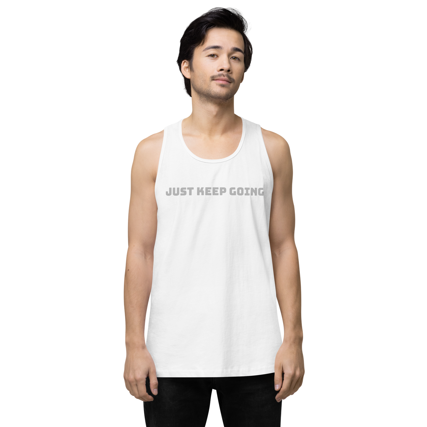 Men’s "Just Keep Going" Premium Tank Top