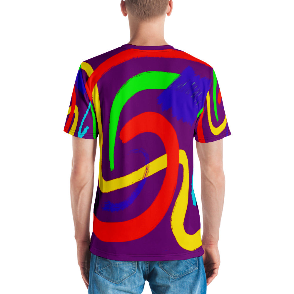 Men's "Hate None" Polyester T Shirt