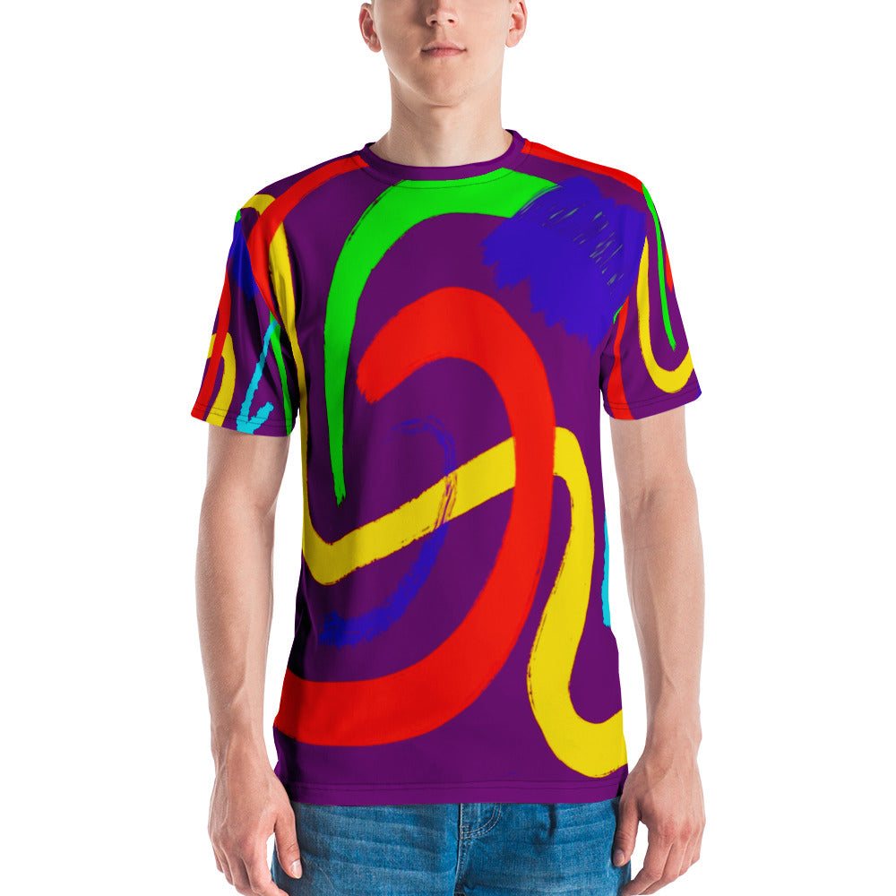 Men's "Hate None" Polyester T Shirt