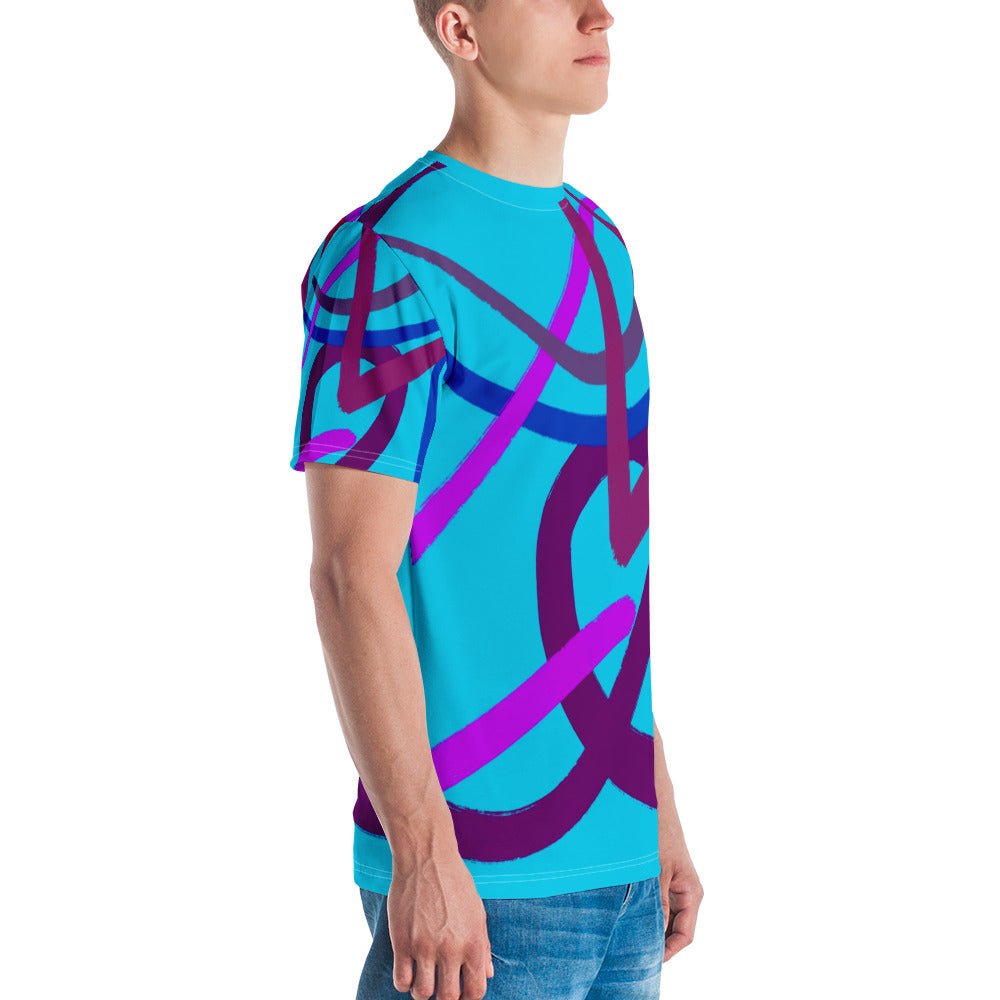 Men's "Be Your Bliss" Polyester T Shirt