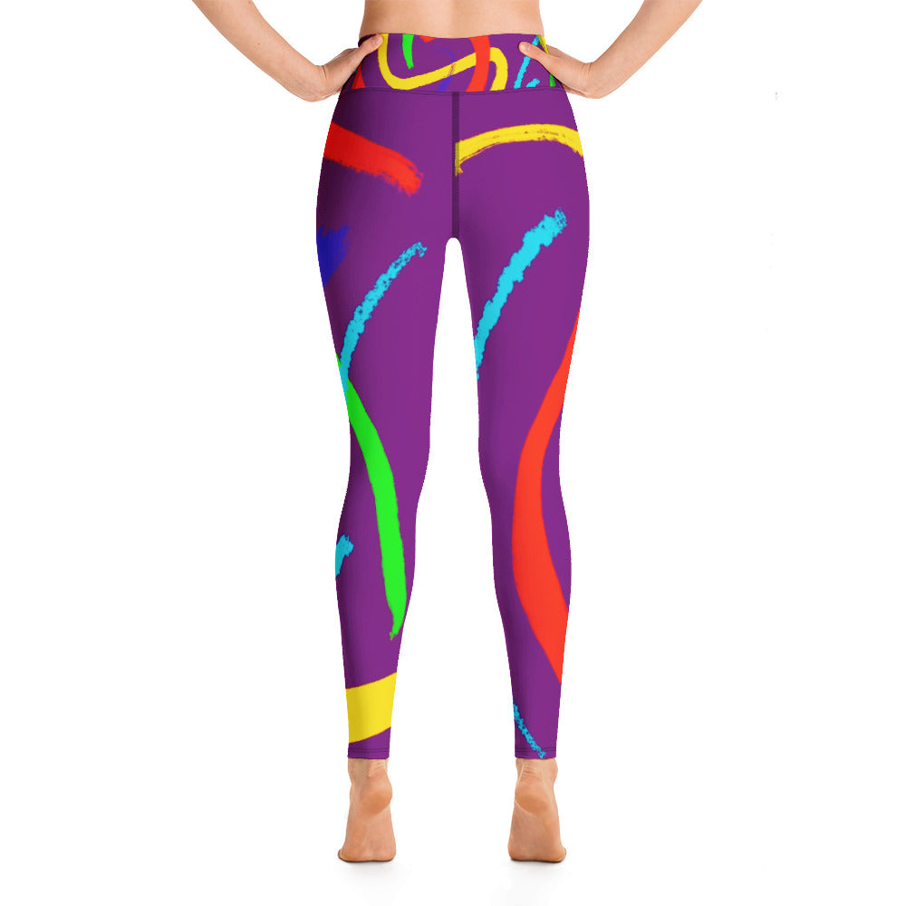 Women's "Hate None" Yoga Leggings