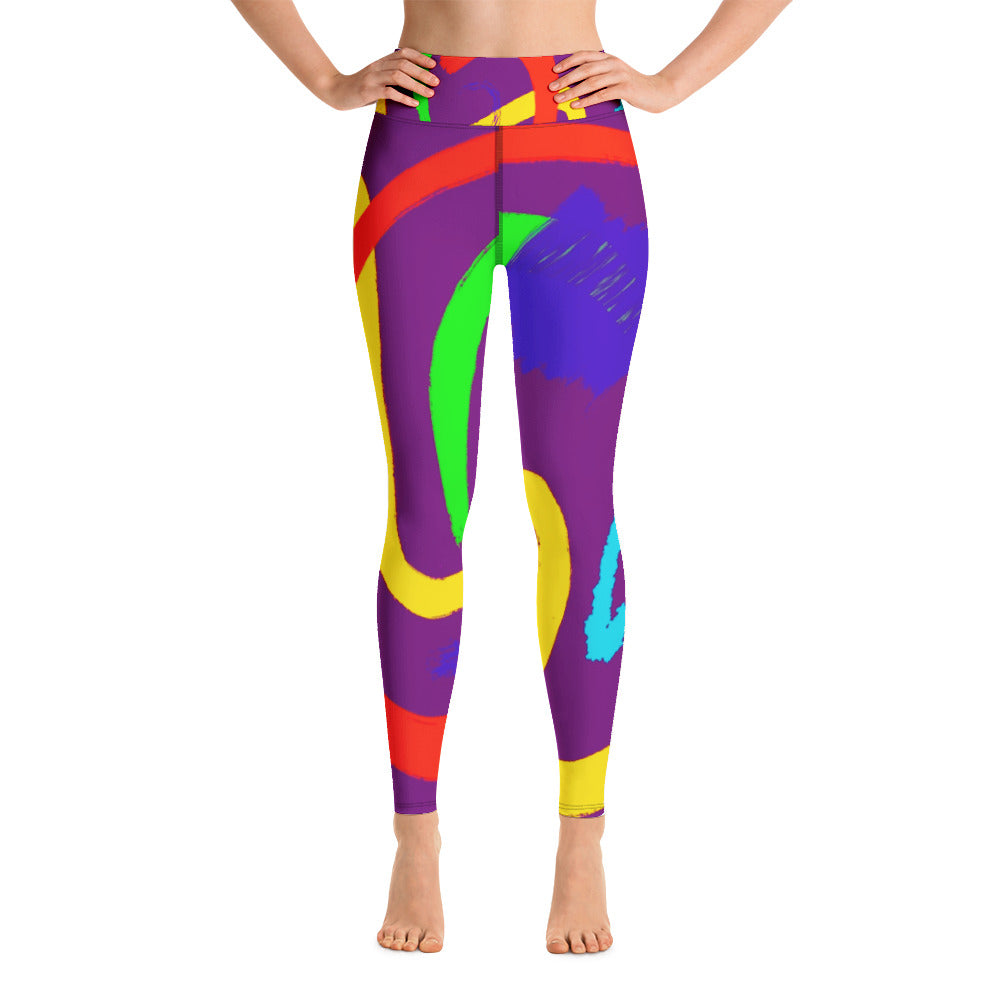 Women's "Hate None" Yoga Leggings