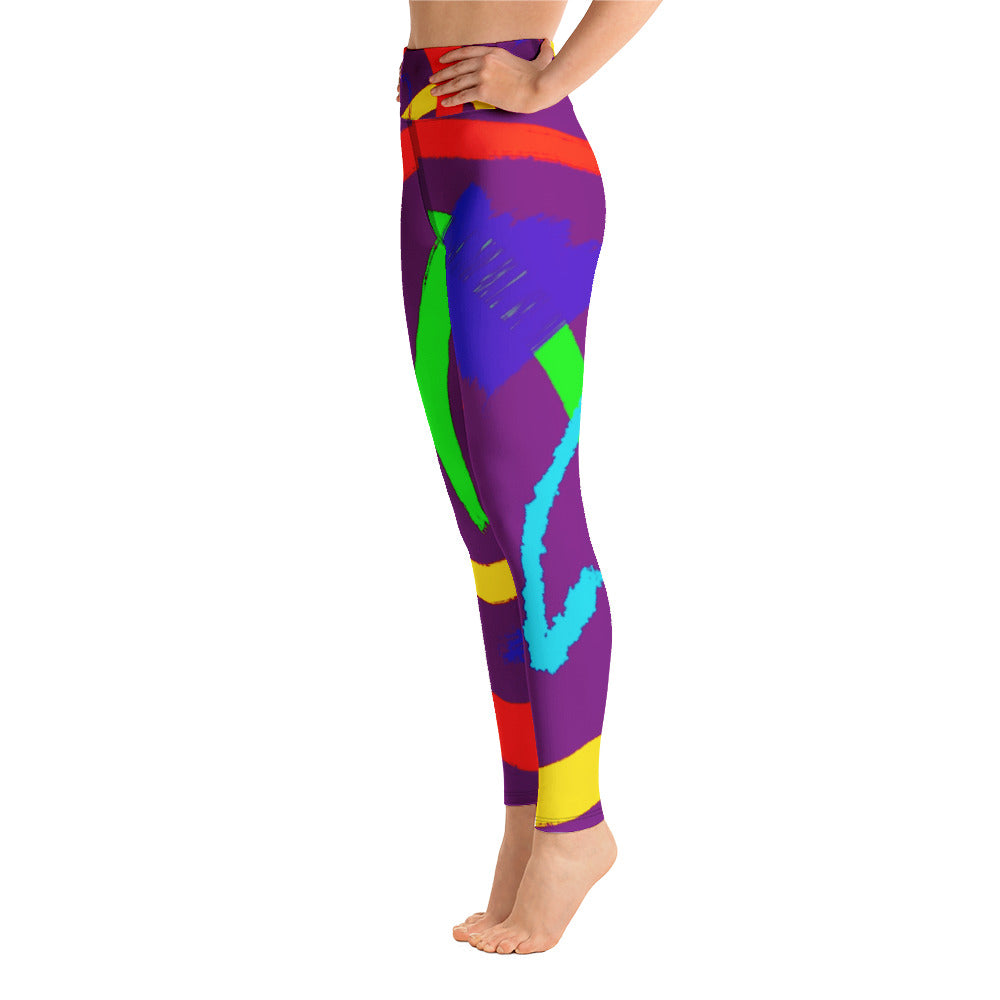 Women's "Hate None" Yoga Leggings