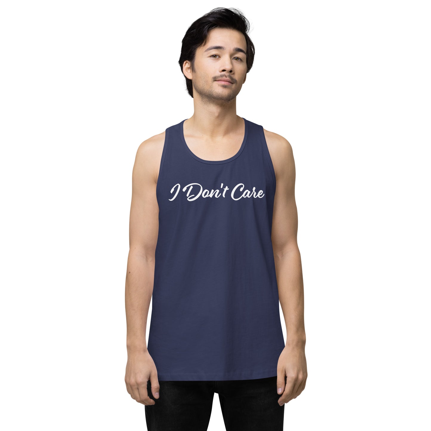 Men’s "I Don't Care" Premium Tank Top