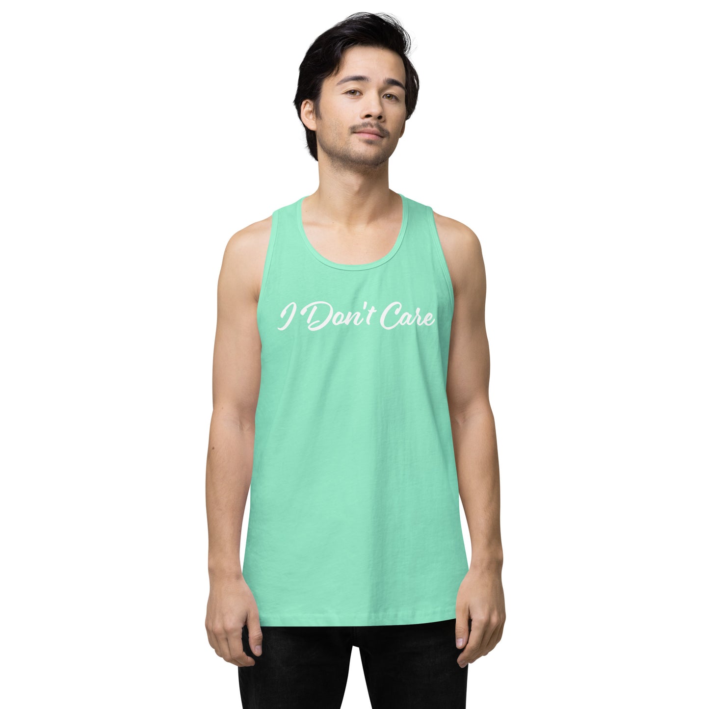 Men’s "I Don't Care" Premium Tank Top