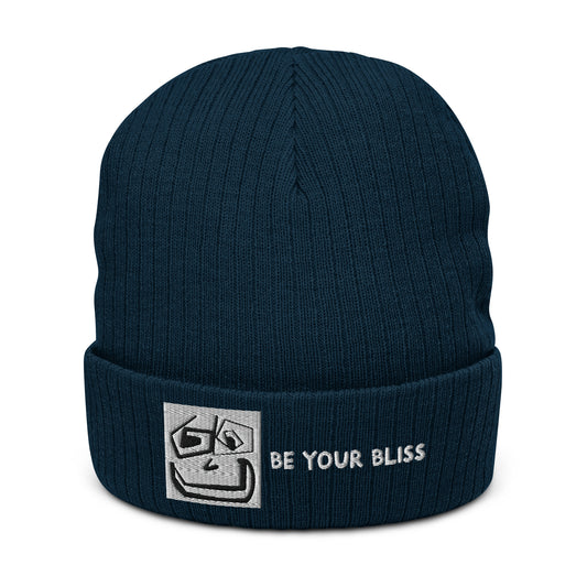 Ribbed "Be Your Bliss" Beanie