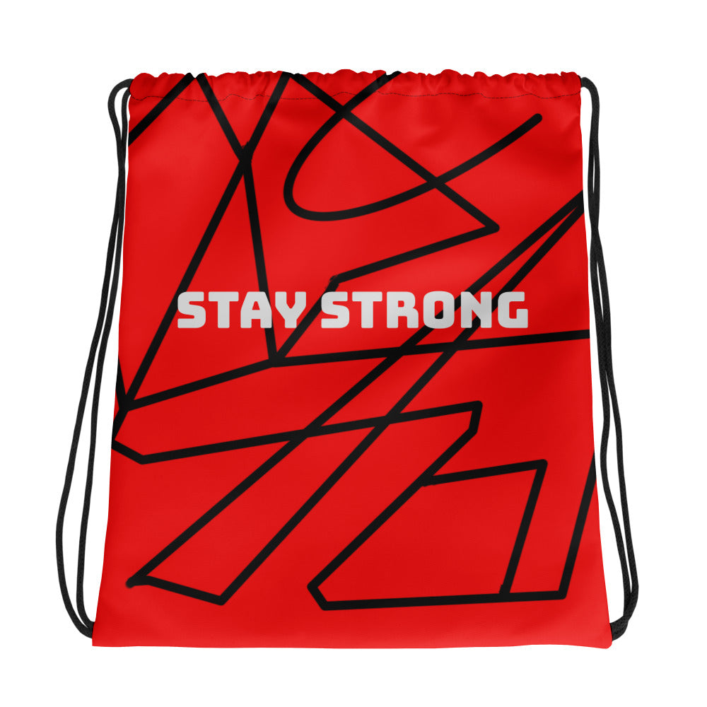 "Stay Strong" Drawstring Bag