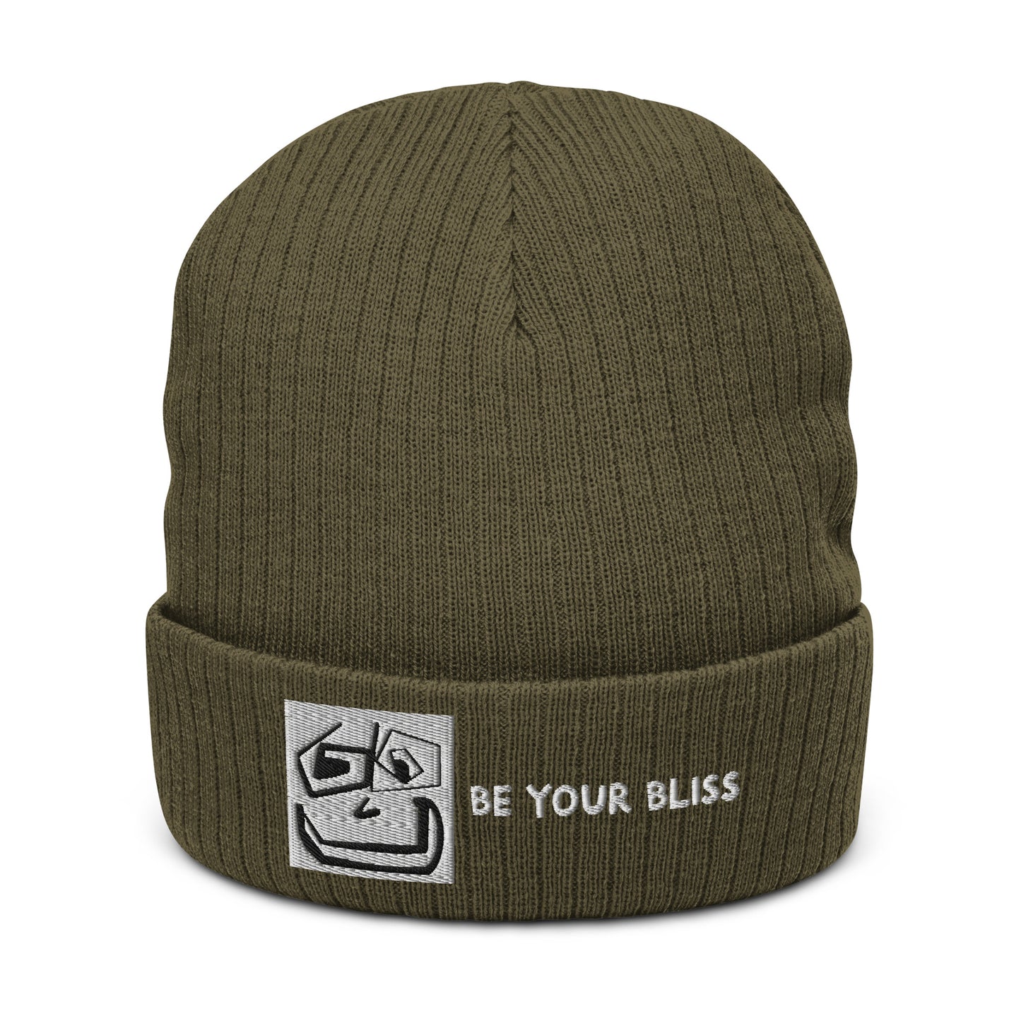 Ribbed "Be Your Bliss" Beanie